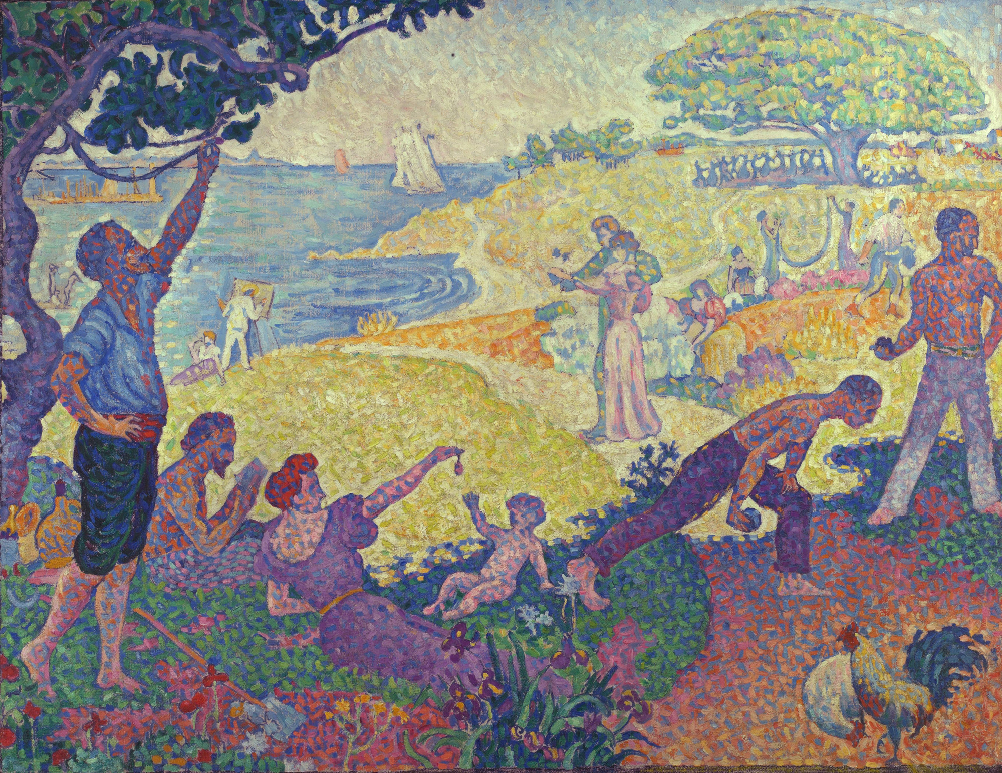 Paul Signac. In the Time of Harmony The Golden Age Has